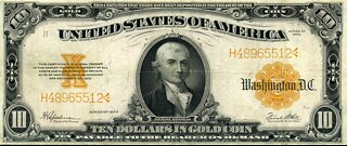 The US Dollar pegged to Gold Standard?