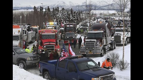 February 19 - Live from Ottawa - Freedom Trucker CONVOY protest confrontation