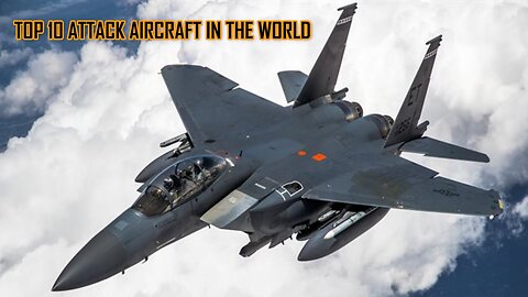 Top 10 Attack Aircraft in the World | Best Fighter Jets 2022