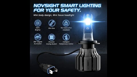 ANNUAL SALE! Novsight N39 H7 LED Headlight For Car