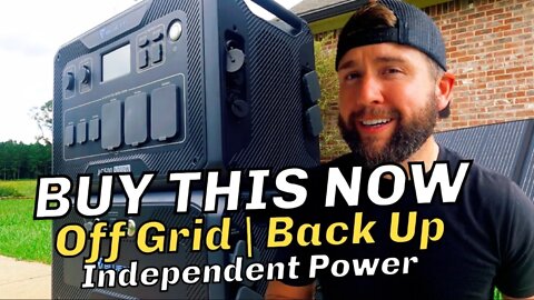 THE Item You NEED | Off Grid Solar - Survival Back Up - Power Outages Coming (Bluetti AC500 - B300S)