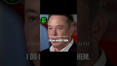 Elon Musk Says He Has No Respect For SEC #Shorts #ElonMusk #SEC #Viral