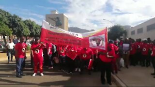 South Africa - Cape Town - DEMAWUSA March to City of Cape Town (video) (CcQ)