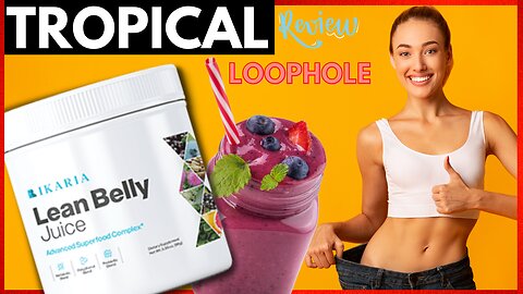 Tropical Juice Destroys Belly Fat - Ikaria Lean Belly Juice Reviews 2023