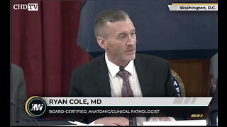 Dr.Ryan Cole, board certified pathologist