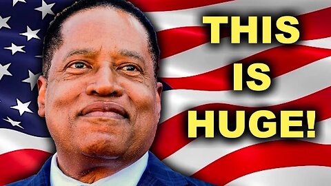 BREAKING: LARRY ELDER JUST SHOCKED THE WORLD!