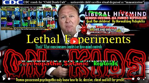 Alex Jones Exposes The 'Satanic Devil System' of Big Pharma Murder Products (Related links descript)