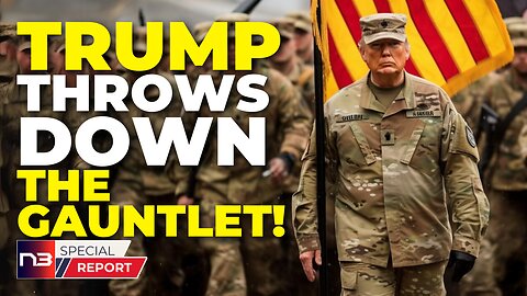 BOOM! Trump Throws Down Gauntlet