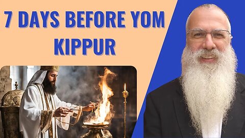 Mishnah Yoma Chapter 1 Mishna 2. 7 days before Yom Kippur