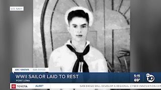WWII sailor identified, buried at Fort Rosecrans National Cemetery 80 years later