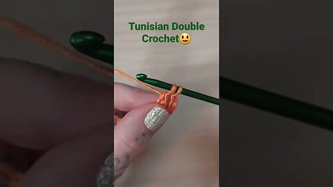 Tunisian Double Crochet Stitch! Subscribe Now!! Complete Tutorials and More!!! #crochetstitch