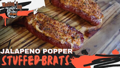 Jalapeno Popper Stuffed Bratwurst - You won't ever want them any other way!