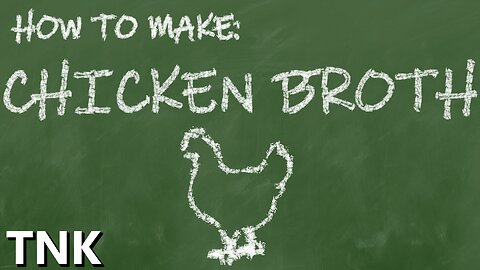 How To Make Your Own Chicken Broth | The Neighbors Kitchen