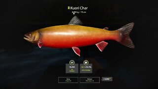 Russian Fishing 4 Kuori lake Kuori Char 8.089 Kg