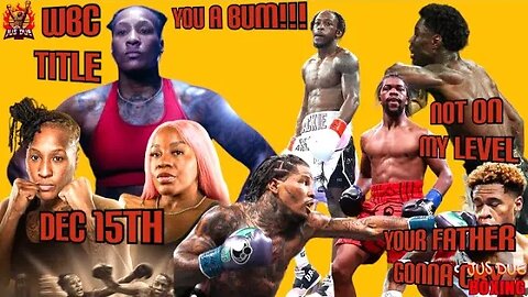 SHADASIA GREEN VS FRANCHON CREWS DEZURN WBC TITLE | 140 IS HEATING UP | TANK AND HANEY TRADE WORDS