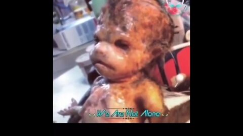 SHOCKING VIDEO half animal/half human children found deep under Ukraine