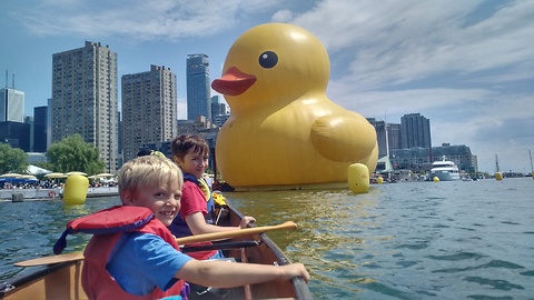 Worlds biggest rubber ducky