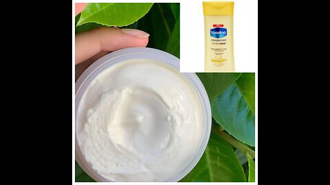 The Best Skin Whitening Cream in the World: Vaseline Lotion with Vitamin E Oil