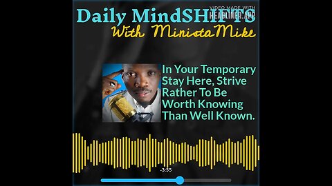 Daily MindSHIFTS Episode 360: