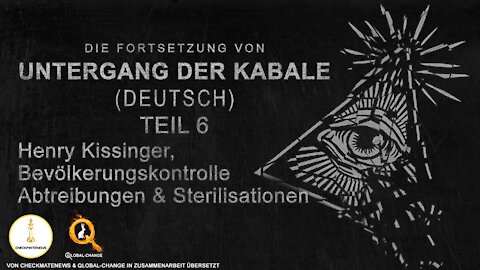 Teil 6 / 17: Fortsetzung der Serie "Fall Cabal" (Untergang der Kabale) von Janet Ossebaard