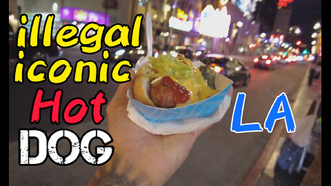 ILLEGAL ICONIC Los Angeles 🇺🇸 Hot Dog {DANGER DOGG}