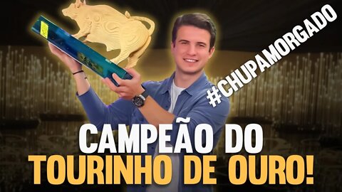 VITÓRIA! CAMPEÃO DO TOURINHO DE OURO!