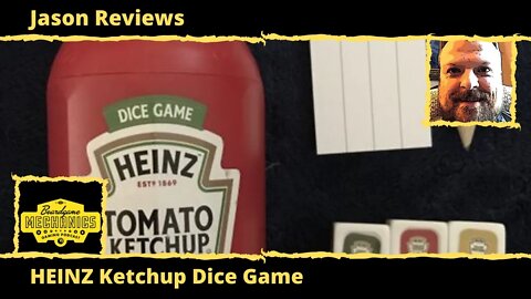 Jason's Board Game Diagnostics of HEINZ Ketchup Dice Game