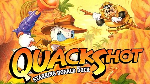 QuackShot Starring Donald Duck Sega Genesis Full Gameplay