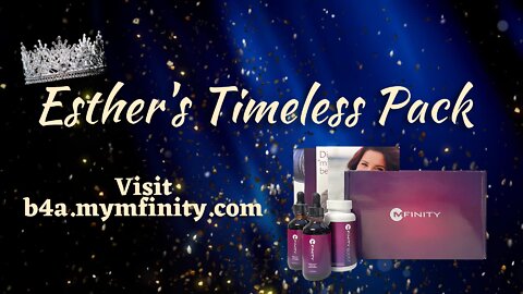 Lose Weight and Reverse Aging with "Esther's" Timeless Pack by Mfinity