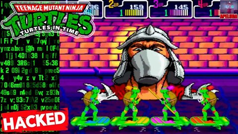 TEENAGE MUTANT NINJA TURTLES - TURTLES IN TIME (ARCADE) [HACKED GAMEPLAY PLAYTHROUGH LONGPLAY]