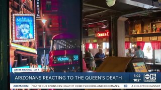 Phoenix pub owner reacts to Queen Elizabeth II's death