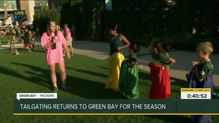 Tailgating returns to Green Bay for the season