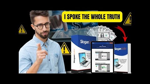 Slogan Seller review - Slogan S ,will that site really work? Do not buy before assisting this video.