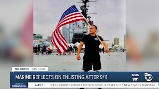 San Diego amputee reflects on enlisting in Marines