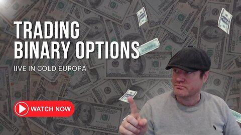 Trading Binary Options Live In The Basement