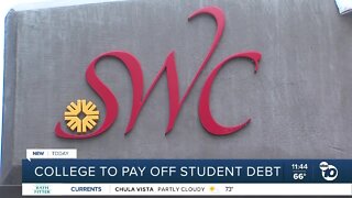 Southwestern College paying off some students' debts