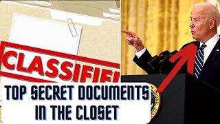 Joe Biden Stored Classified Documents in His Closet