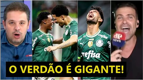 "O Palmeiras é UM EXEMPLO, é um time HISTÓRICO! Se for CAMPEÃO BRASILEIRO DE NOVO..." VEJA DEBATE!