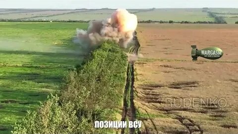 Large explosion flattens Ukrainian position in Zaporozhye