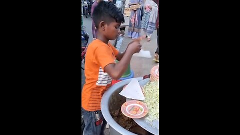 8 YEARS OLD KID SELLING SPICY PANIPURI | BANGLADESHI STREET FOOD
