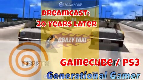 Sega Dreamcast 20th Anniversary - Crazy Taxi Edition (on the GameCube and PS3)