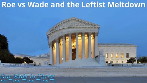 Roe vs Wade and the Leftist Meltdown