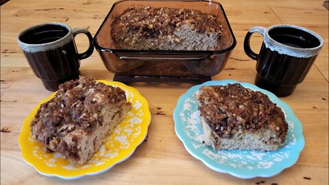 Granny’s Coffee Cake – Easy Breakfast – Cheap Food for Hard Times – The Hillbilly Kitchen