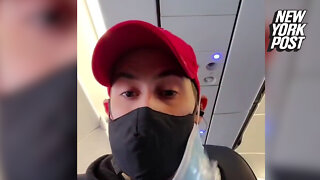 Trump supporter asked to remove 'Let's go Brandon' mask on Spirit flight