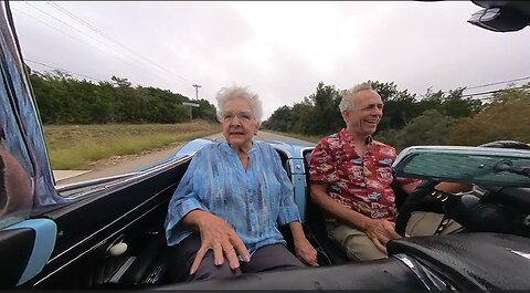 Granny Takes a Ride in the 1962 Corvette