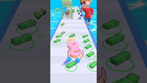 donut stack #shorts #satisfying #mobilegame @Dailyclips892 oggy and jack #games
