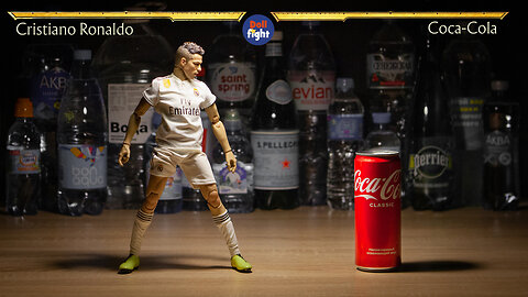 The making of "Cristiano Ronaldo vs Coca Cola" | Stop motion animation
