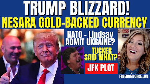 Trump Blizzard! Nesara Gold-back Currency, Nato Ukraine, Babel 7-9-23