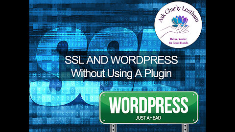 Configuring WordPress for SSL without a plugin