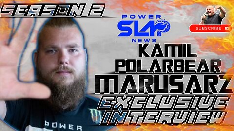 Pre Fight Interview Kamil "Polar Bear" Marusarz Vegas for Powerslap2 | PowerSlapNetwork.com